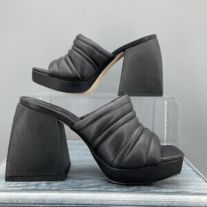 NEW Circus by Sam Edelman Women’s Marlie Platform Sandals Black Size 5M